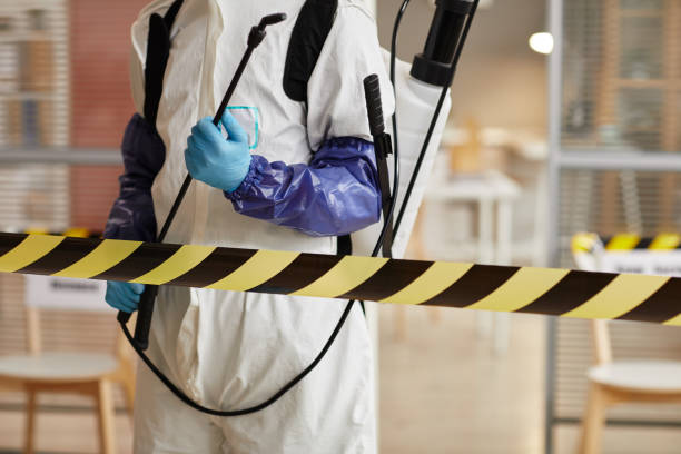 Professional Biohazard Cleanup technician working in Geneva, FL